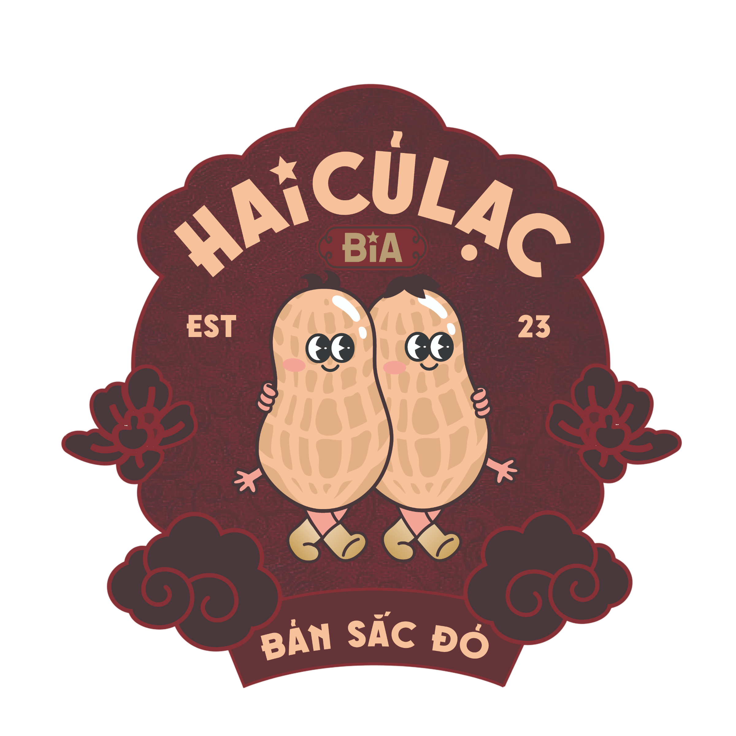 Bản Sắc Đỏ Logo Stamp
